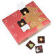 Advent calendar TriColor - Chocolate