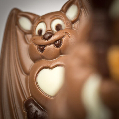 Chocolate Bat Lollipop