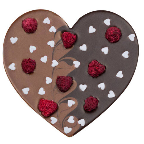 chocolate bar, white and dark chocolate, belgian chocolate, heart shaped chocolate, inidividual shaped chocolate, individual taste chocolate, chocolate for beloved one, chocolate present for Valentines Day , present for an anniversary,