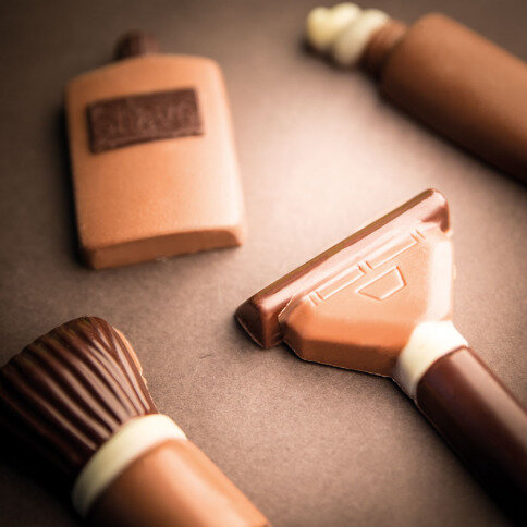 chocolate shaving set