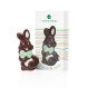 Bunny Solo Dark - Chocolate Easter figure
