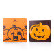Dark Chocolate tablet - Pumpkin - Halloween