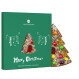 Chocolate Christmas tree with Skittles