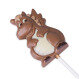 Chocolate lollipop - Dragon