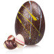 Luxury Easter egg - Dark - with Easter eggs