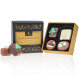 Gift set in a wooden box - Christmas chocolate