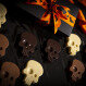 Halloween - Chocolate skulls