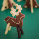 Xmas Reindeer - 3D Solo - Chocolate reindeer