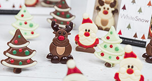 Christmas chocolate figures